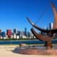 Adler Planetarium sculpture